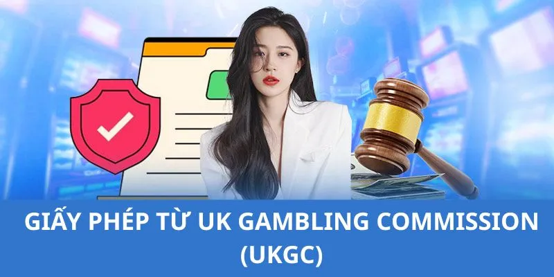 Thông tin giấy phép được cấp bởi UKGC