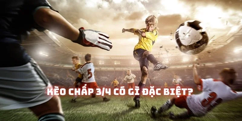 Ở mốc cược handicap 0.75, sẽ xuất hiện các kết quả thắng/thua nửa
